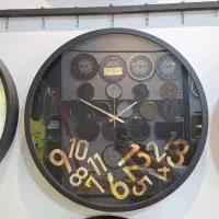 ساعت دیواری چوبی فانتزی جدید|ساعت دیواری و تزئینی|کرمانشاه, |دیوار