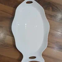 دیس سفید به شکل ماهی