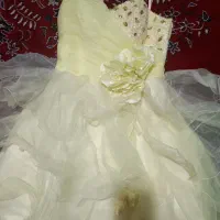 لباس عروس بچه گانه|لباس|محمدیه-قزوین, |دیوار