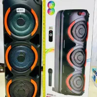 اسپیکربلوتوثی میکروفوندار وکنترل دار و رقص‌نور‌دار