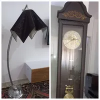 ساعت ایستاده و آباژور