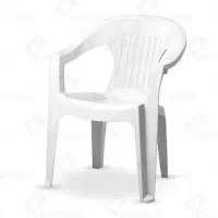 صندلی دسته دار پلاستیکی
