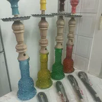 قلیان بلند با لوازم نو نو