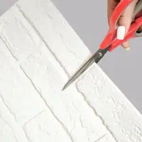 پنل سه بعدی / لمسه مخمل / دیوارپوش فومی / پلیمری