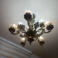 لوستر برنجی 5شاخه