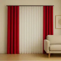 فروش ویژه غیر حضوری پرده مینیمال حریر و مخمل 30رنگ|پرده، رانر، رومیزی|شیراز, گود عربان|دیوار