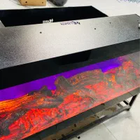 شومینه برقی الیسان سایز مختلف مدل8074