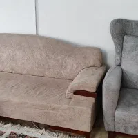 مبلمان راحتی هفت نفره، میز تلویزیون