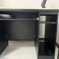 تخت یک نفره به همراه تشک و روتختی+میز کامپیوتر|تخت و سرویس خواب|ساری, |دیوار