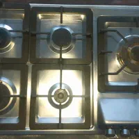 اجاق گاز تمام استیل پنج شعله|اجاق گاز و لوازم برقی پخت‌وپز|هشتگرد, تهران دشت|دیوار