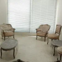 مبل استیل تمام چوب کلاسیک9نفره.میز ناهارخوری8نفره|مبلمان خانگی و میز عسلی|تهران, سازمان برنامه شمالی|دیوار