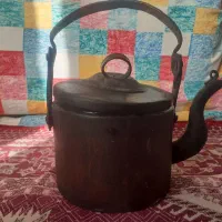 کتری مسی|قوری، کتری، قهوه‌ساز دستی|آران و بیدگل, |دیوار