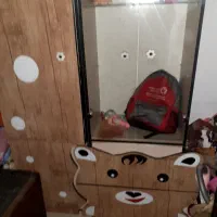 کمد وتخت بچه|تخت و سرویس خواب|قم, شهرک مهدیه (مدرس)|دیوار