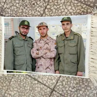 هدیه روز سرباز جشن پایان خدمت / هفته نیروی انتظامی|تابلو فرش|قم, صفائیه|دیوار