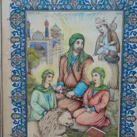 اثار کلکسیونی از نقاشی ومینیاتور فاخر ایرانی