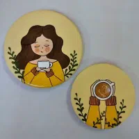 آموزش نقاشی روی سفال