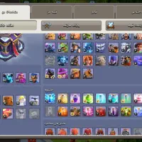 اکانت کلش تاونهال15مکس