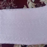 پارچه گیپور صورتی/کالباسی