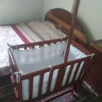 تخت مادر و کودک مخصوص نوزاد تا یکسالگی|تخت و سرویس خواب|تهران, دهکده المپیک|دیوار