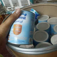 قوطی شیر خشک|ظروف نگهدارنده، پلاستیکی، یک‌بارمصرف|قم, حنیف نژاد|دیوار