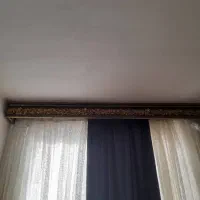 پرده با والان و کتیبه