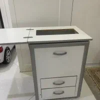 میز چرخ خیاطی و میز اتو و صندلی و کشو