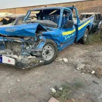 نیسان دیزل یدکش چرخگیر تصادفی