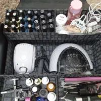 کلیه وسایل کاشت ناخن|آرایشی، بهداشتی، درمانی|کرمان, |دیوار