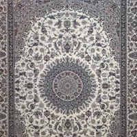 فرش ماشینی طرح نائین اصفهان دستباف گونه ۱۲/۹/۶متری|فرش|اصفهان, نصرآباد|دیوار