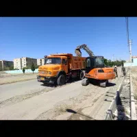 اجاره مینی بیل مجهز به پیکور و پاکت سایز40&80