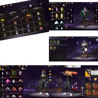 سه عدد اکانت فری فایر