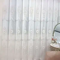 پرده پذیرایی سالم در حد نو بدون هیچ ایرادی|پرده، رانر، رومیزی|بهارستان, |دیوار