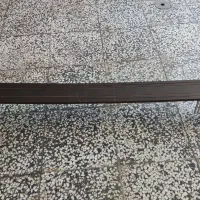 قاب پرده نو رنگ قهوه‌ای سوخته ۳ عدد