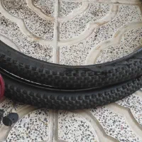 قفل و لاستیک دوچرخه