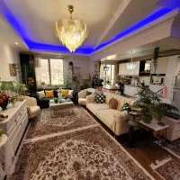 ۸۷ متر فول غرق نور سالن خوش نقشه در فردوس
