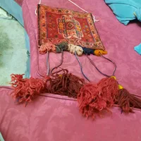 کیف دست باف طرح گبه روی دیوارهم میشه استفاده بشه|گلیم، جاجیم، گبه|تهران, ستارخان|دیوار