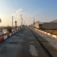 زمین-های-ورودی-رستم-آباد-بر-بلوار-و-اسفالت
