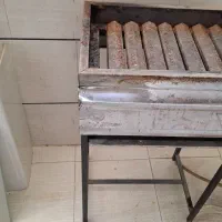 کباب پز استیل پایه دار