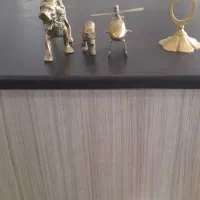 هاونگ برنجی با وسایل کلکسیونی قدیمی