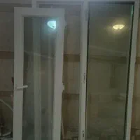 پنجره  با شیشه دو جداره اماده