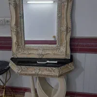 اینه شیکو سالم با میز