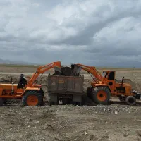 بیل عقب|خودرو سنگین|زاوه, |دیوار