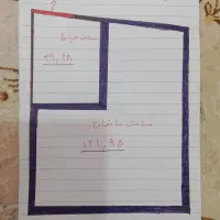 زمین مسکونی 161متر