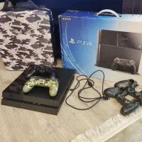 ps4 fat 500g سالم ۲ دسته با کیف و جعبه