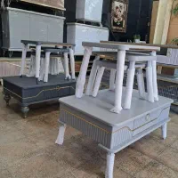 جلومبلی و عسلی ۴ تیکه|مبلمان خانگی و میز عسلی|اهواز, کوی علوی|دیوار