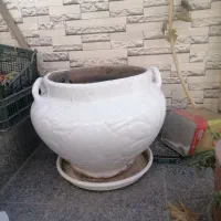 گلدان سفالی بزرگ