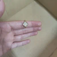 انگشتر ونکلیف نگین دار