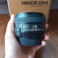 لنز ۵۰ نیکون f1.4|دوربین عکاسی و فیلمبرداری|اصفهان, روشندشت|دیوار