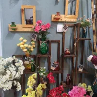 گالری گینس چوب و فلز|کتابخانه، شلف، قفسه‌های دیواری|شیراز, فخرآباد (دروازه کازرون)|دیوار