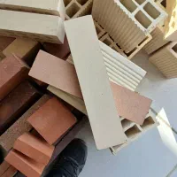 آجر نما گلبهی زردگندمی تایل گلبهی یاقوتی ال گلبهی|مصالح و تجهیزات ساختمان|برخوار, |دیوار